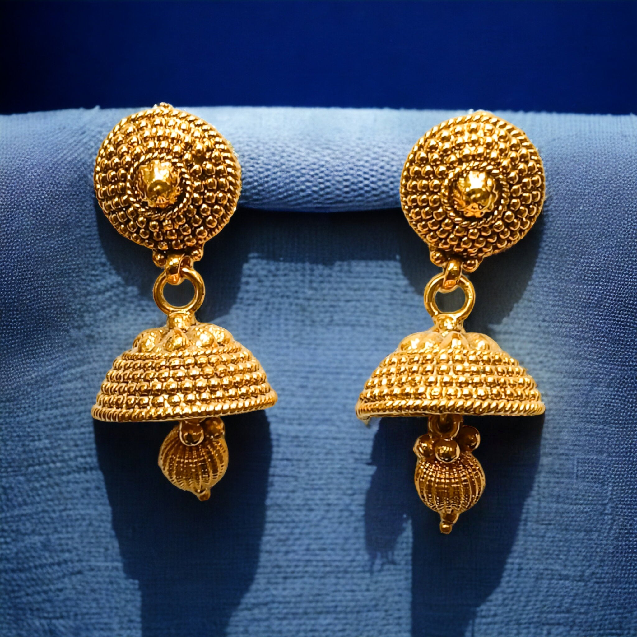 FW 18k Gold Plated Jhumka