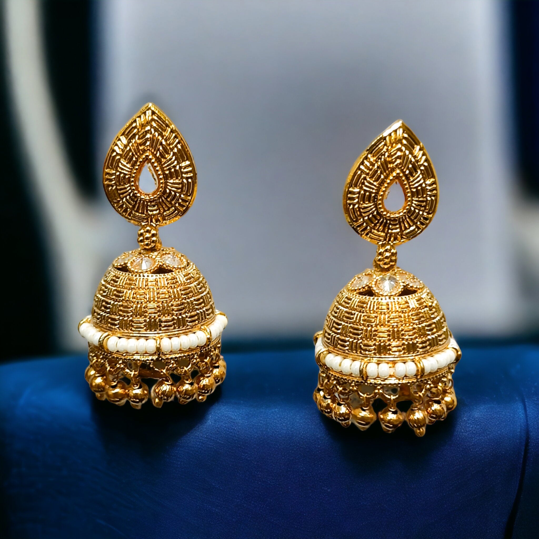 FW 18k Gold Plated Jhumka