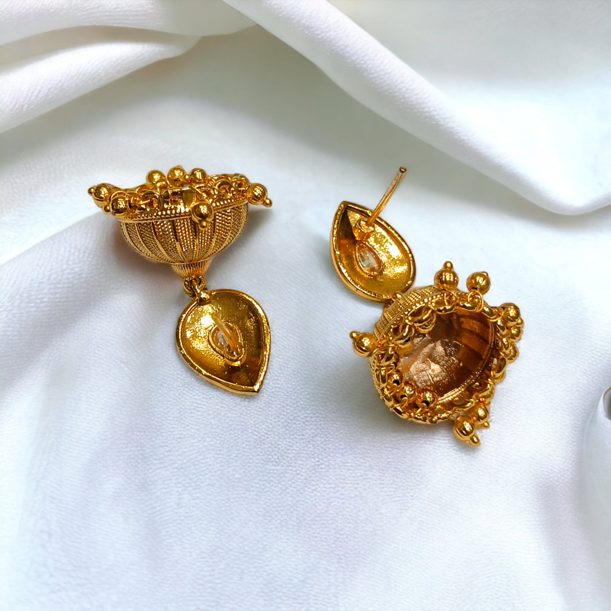 FW 18k Gold Plated Jhumka