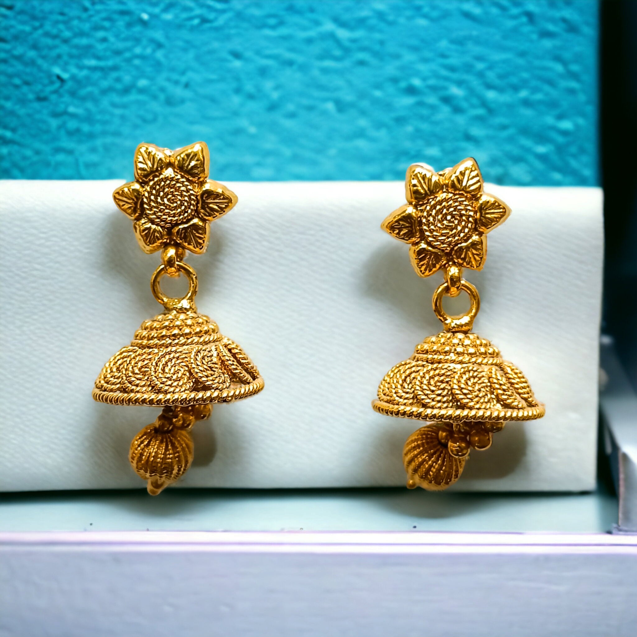 FW Gold Plated Jhumka