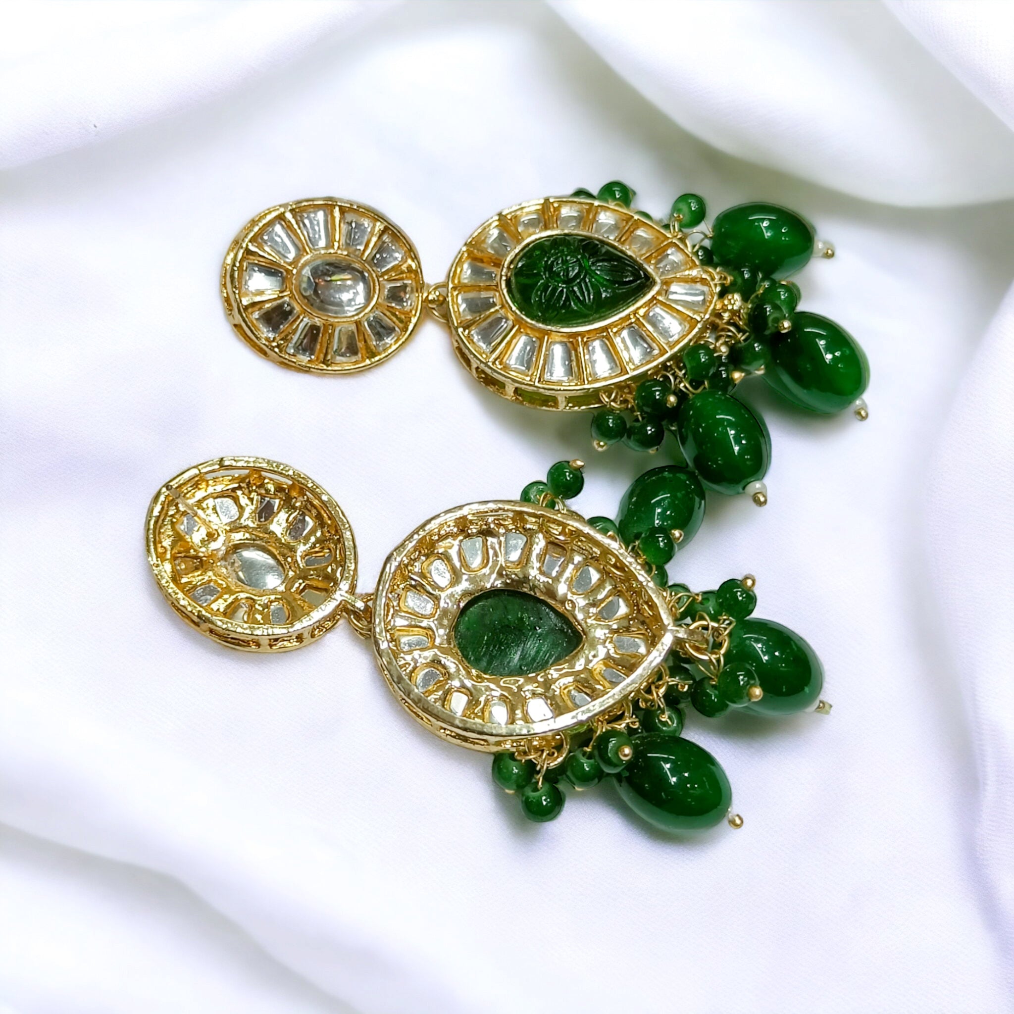 FW Green Indo-Western Earring