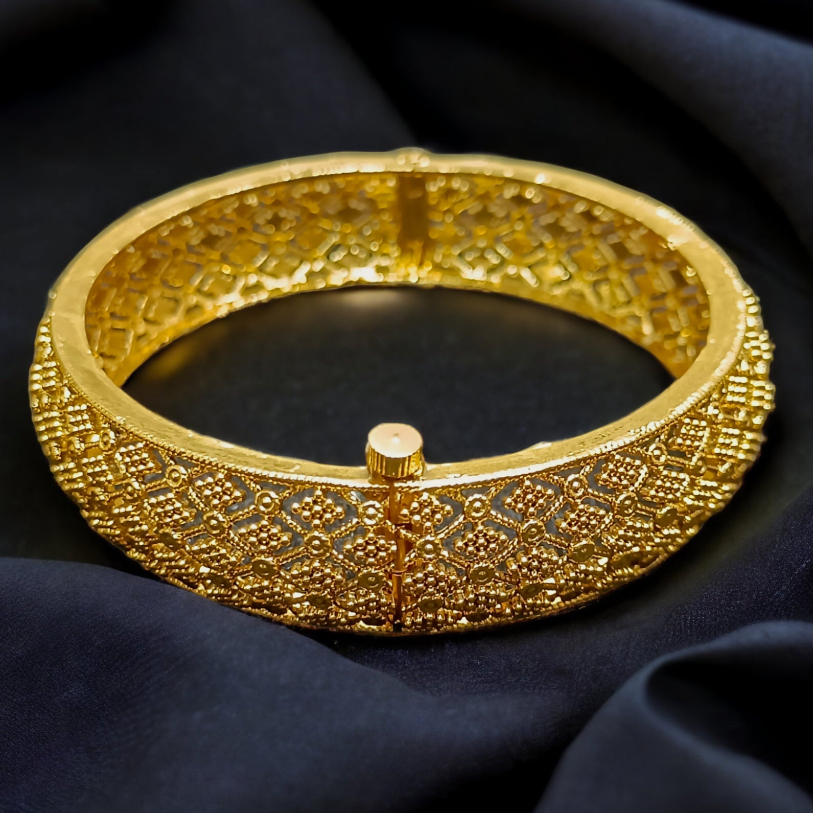 FW 18K Gold Plated Kada Bangles