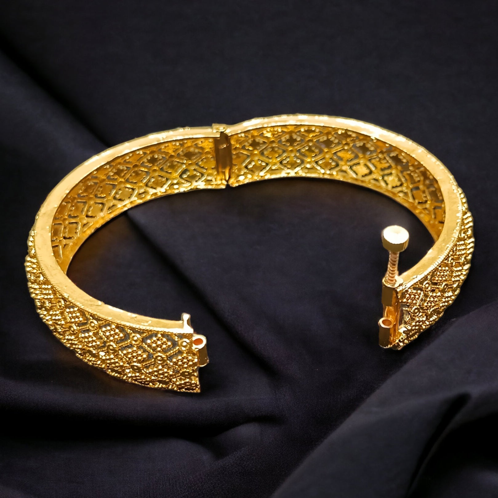 FW 18K Gold Plated Kada Bangles