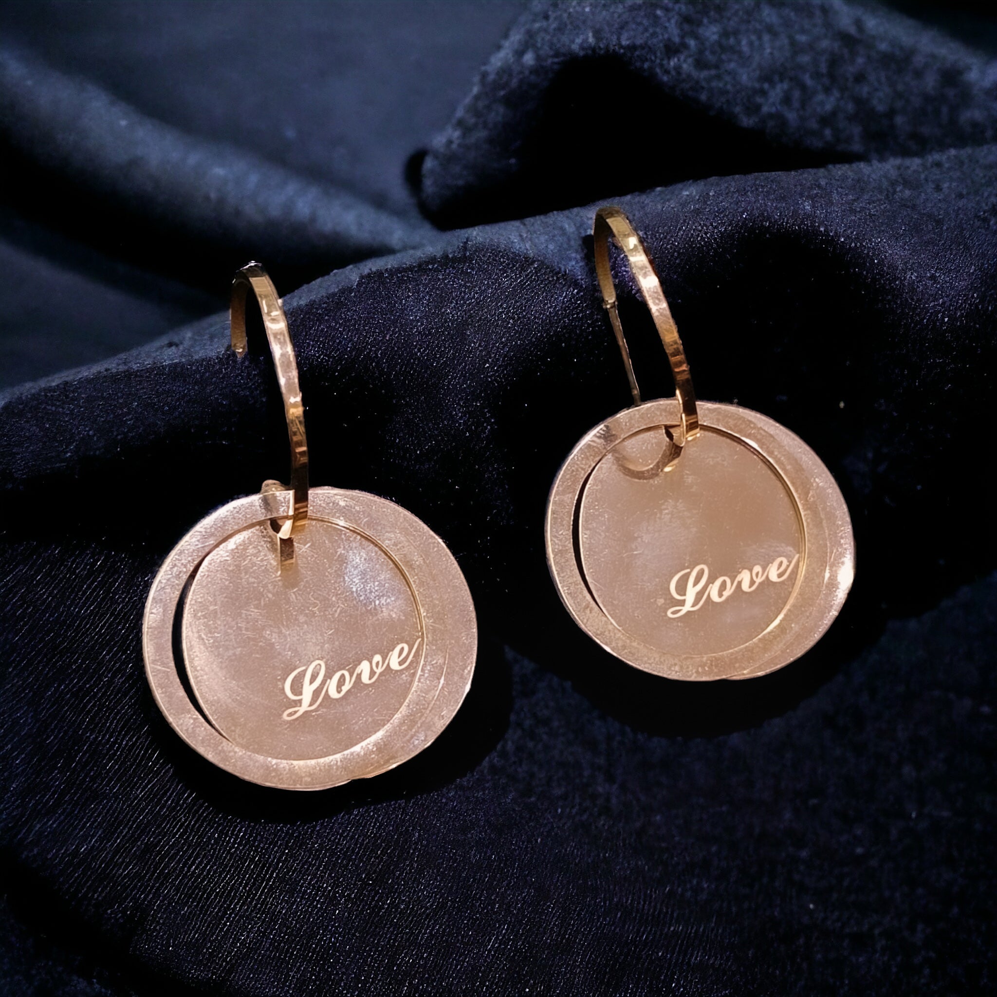 FW Rose Gold Western Earring