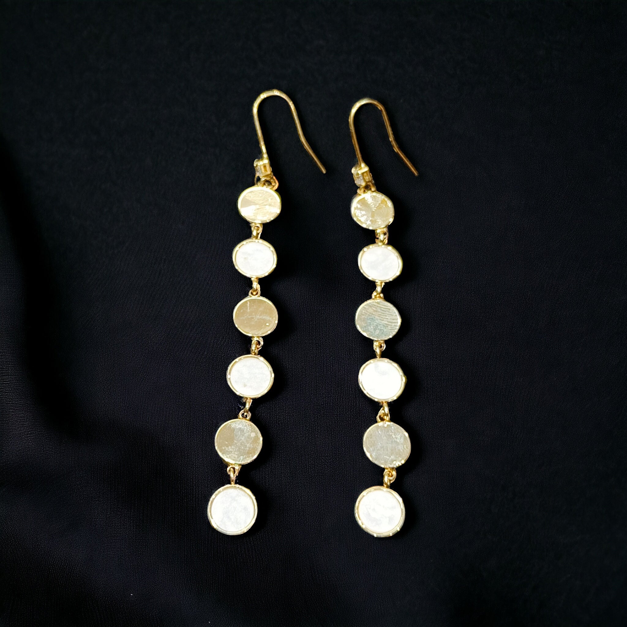 Voguish Gold Plated Dangling Earring