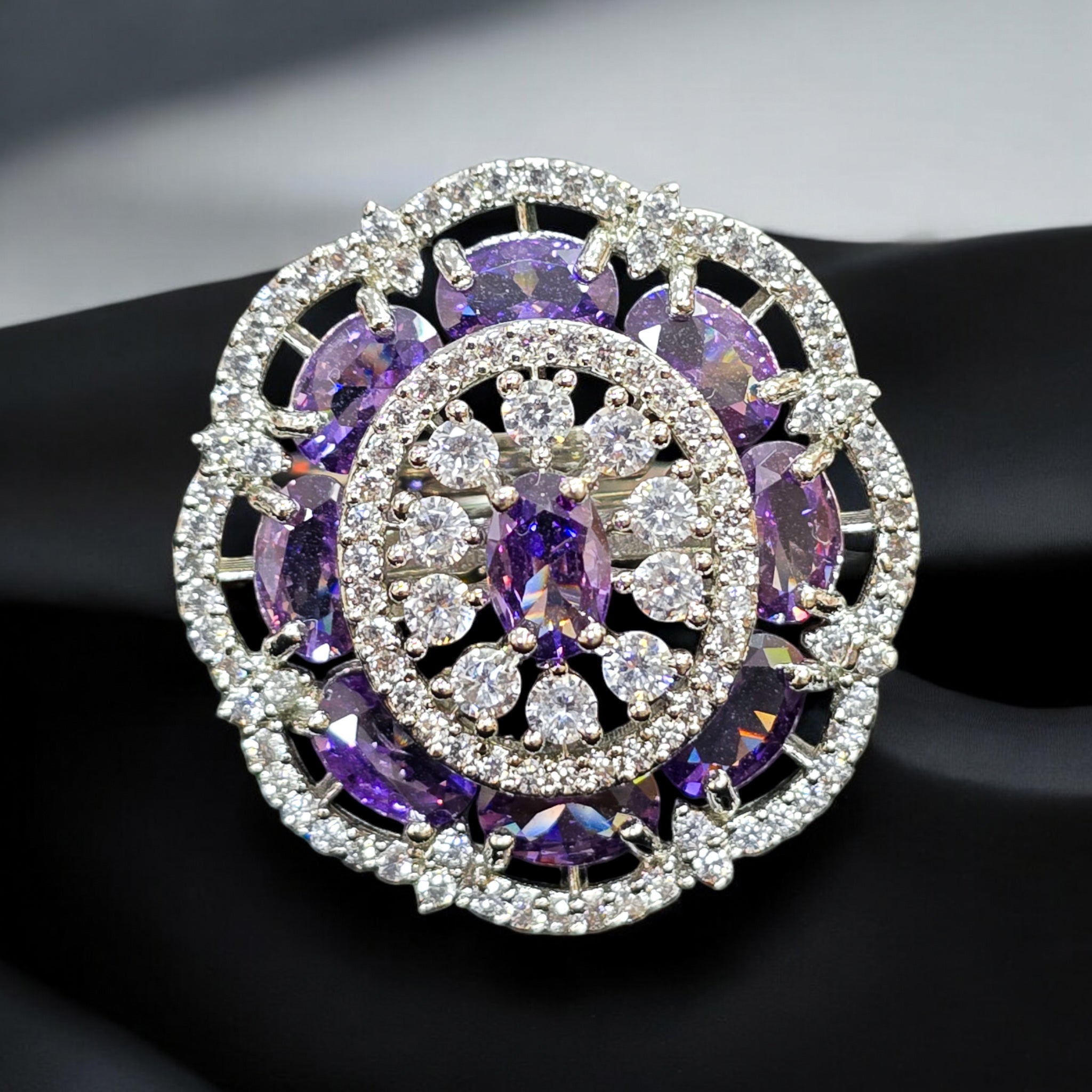 FW Purple AD adjustable Ring