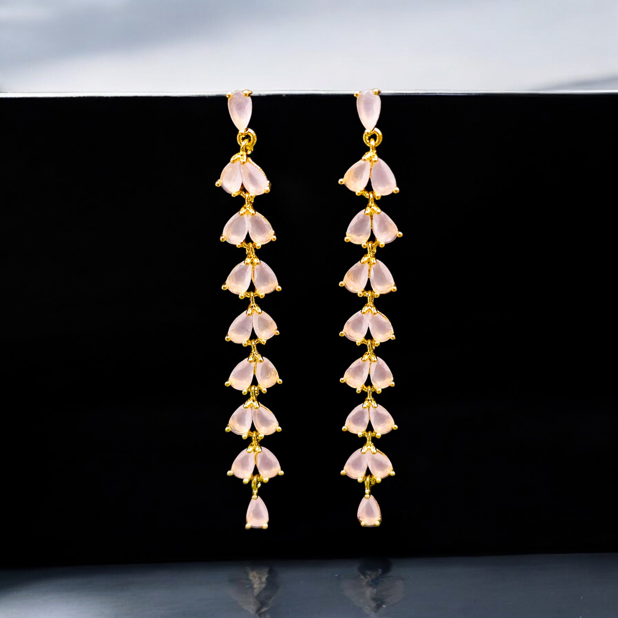 FW Pink AD Dangling Earring