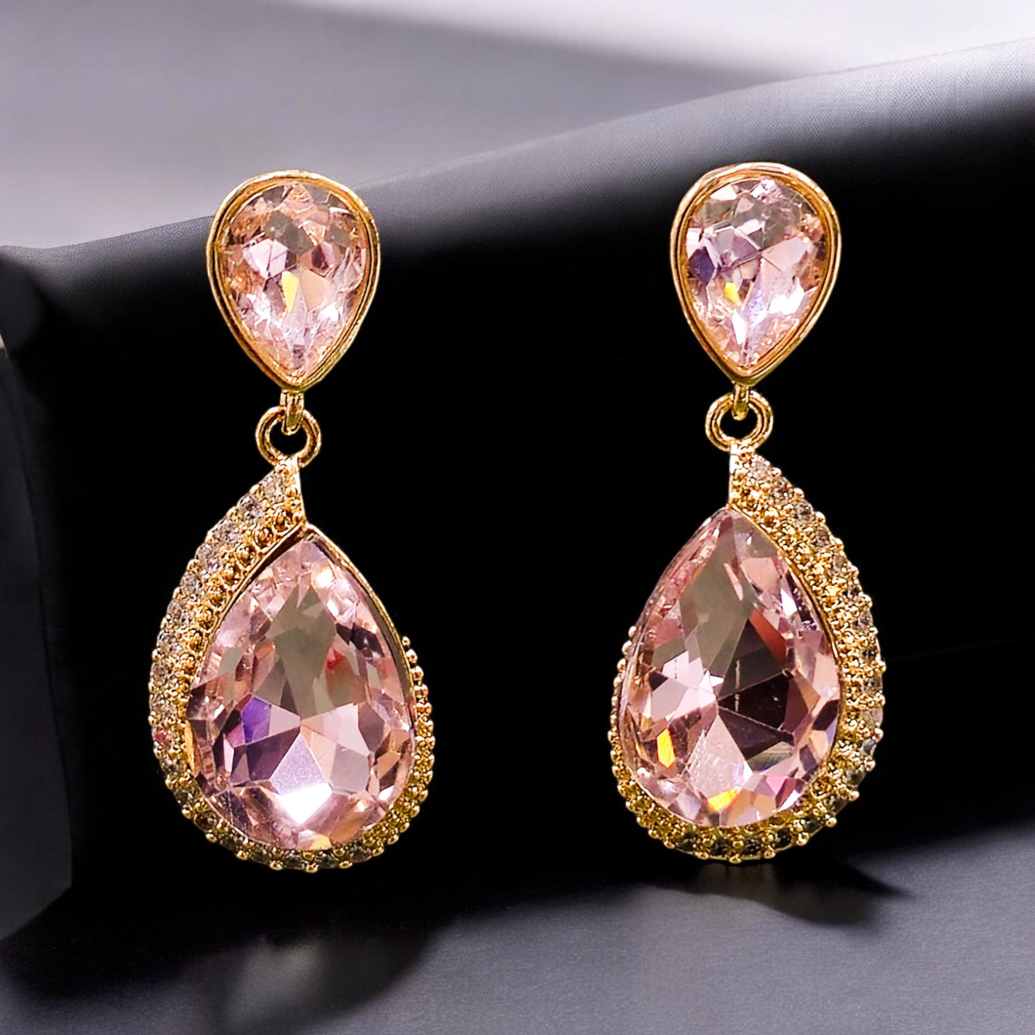 FW Pink Dangling Earring