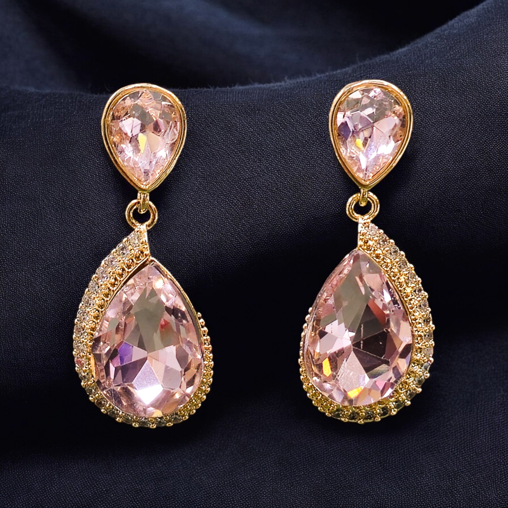 FW Pink Dangling Earring