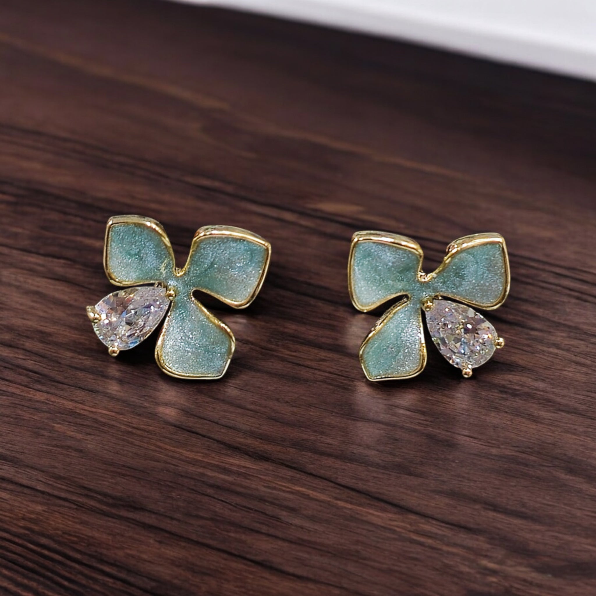 FW Mint Green AD Studs