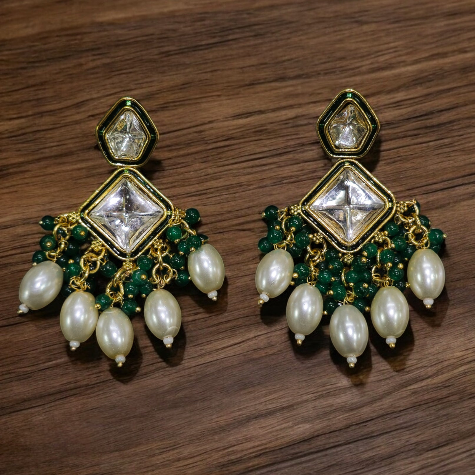 FW Green Kunan Earring