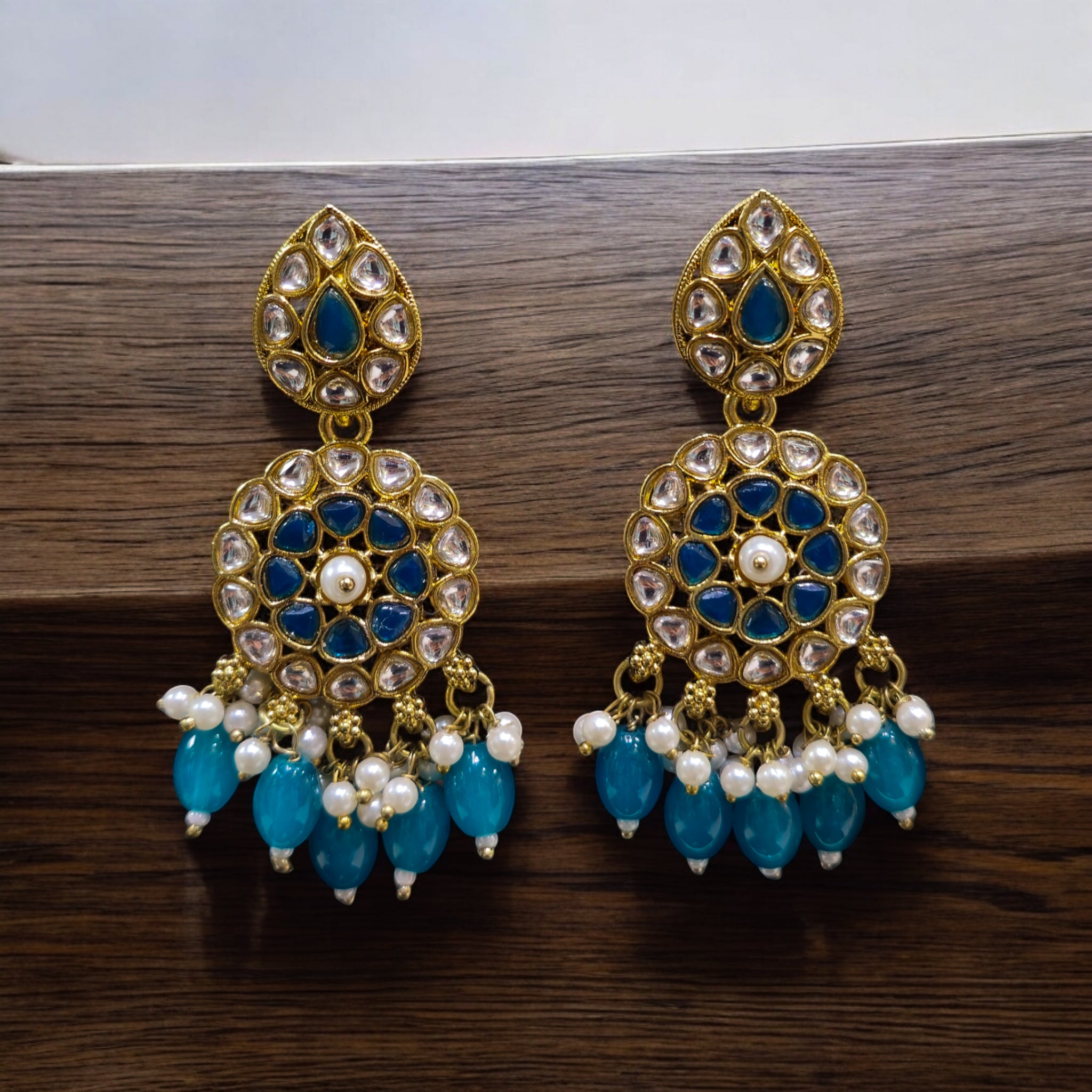 FW Ramagreen Mehendi Plating Earring