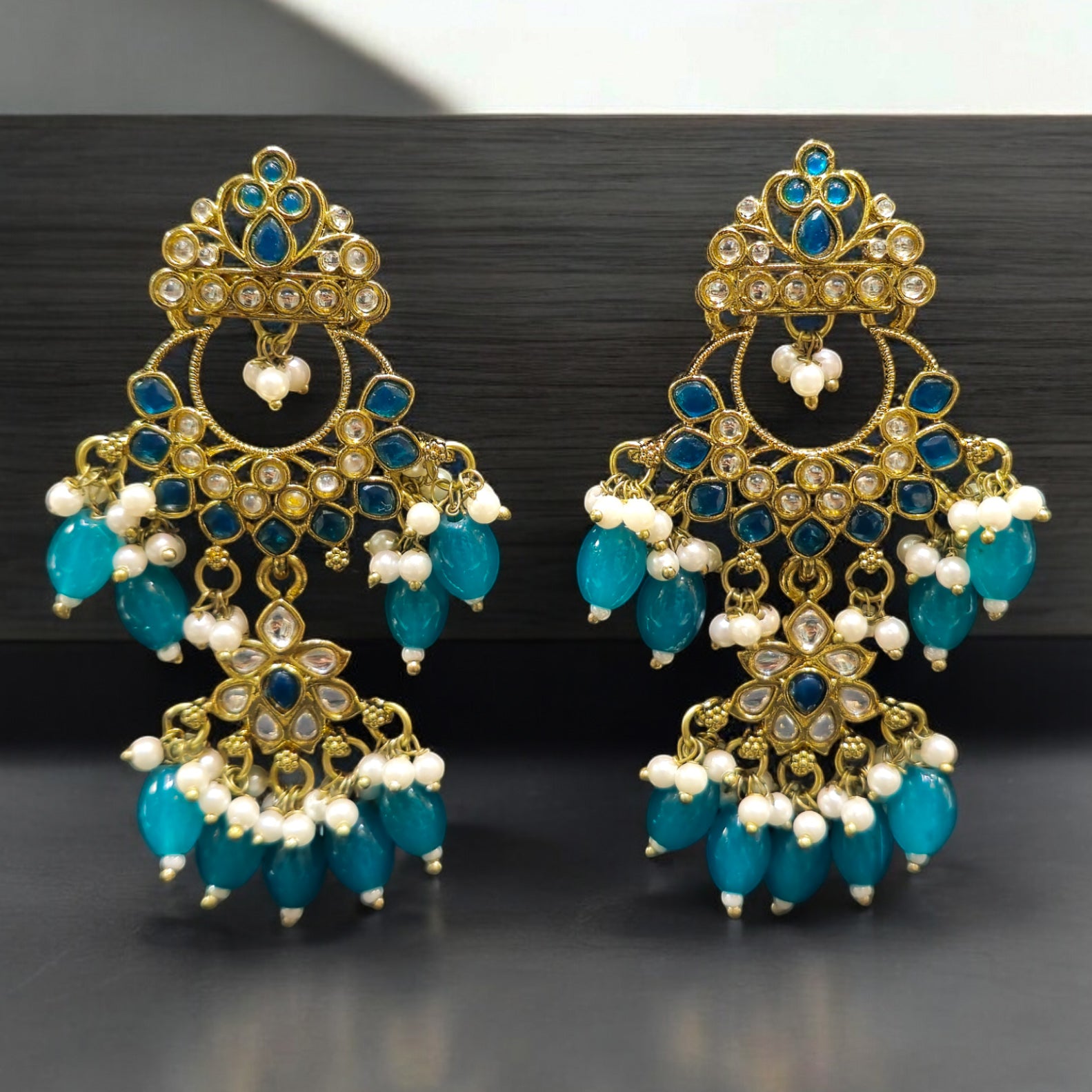 FW Ramagreen Mehendi Plating Earring