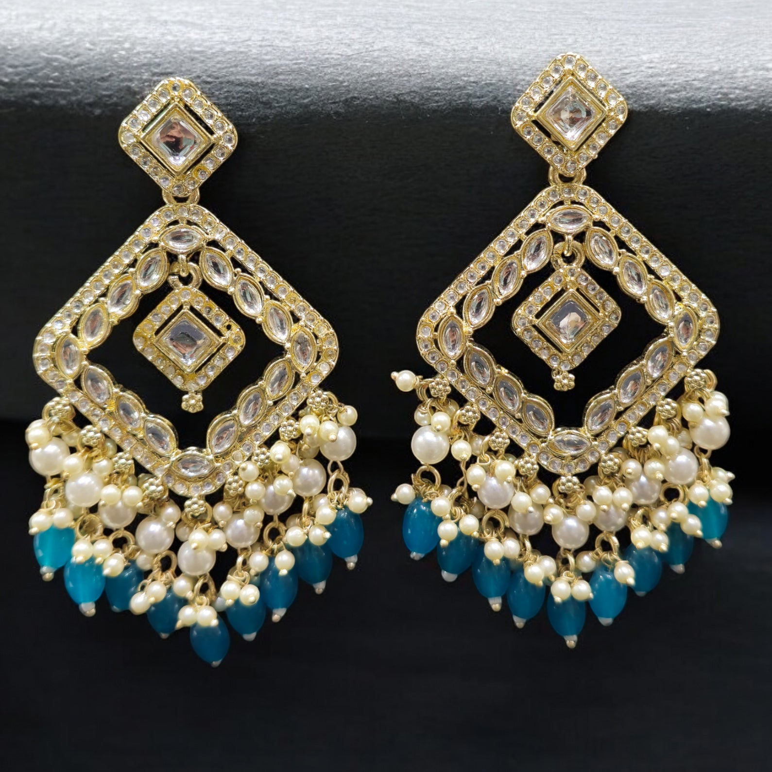 FW Ramagreen Indo Western Earrings