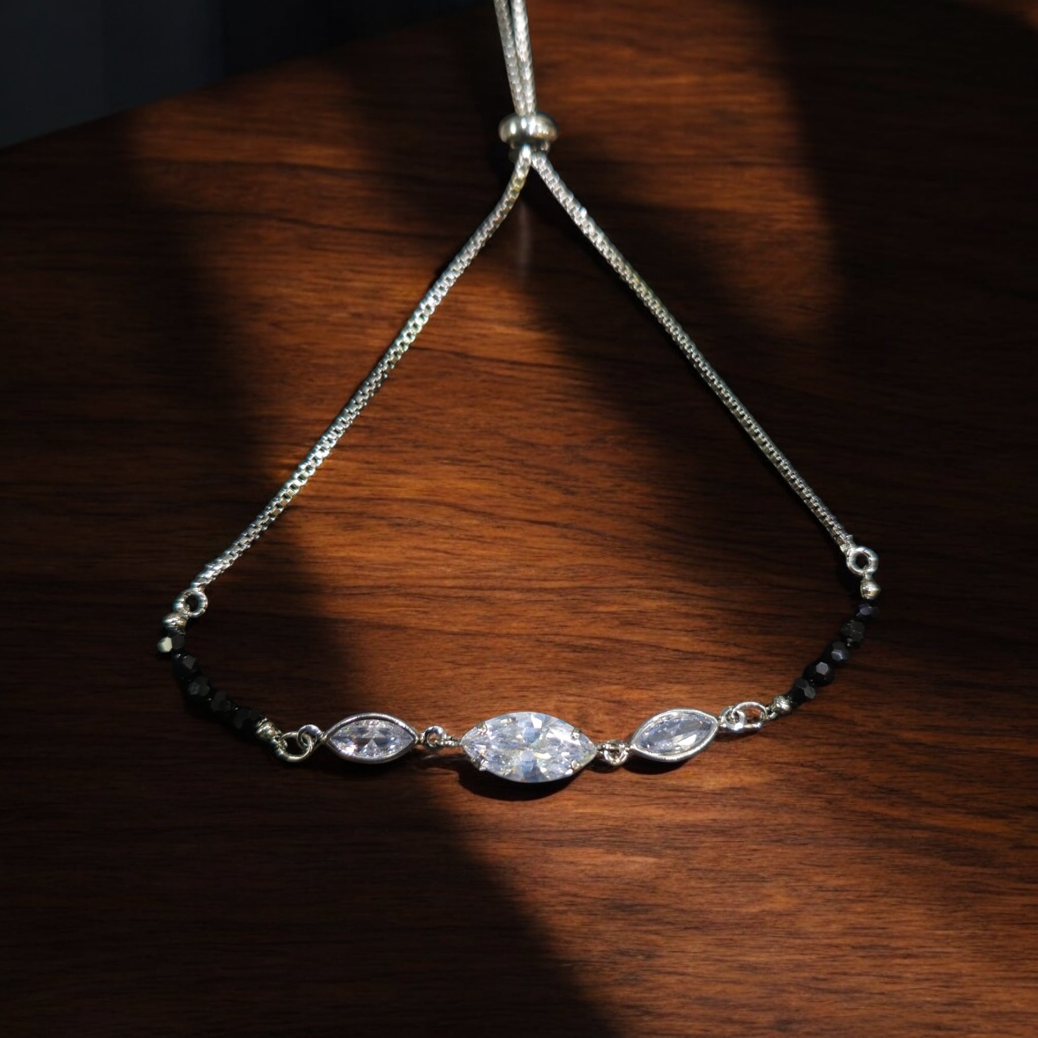 FW CZ Mangalsutra Bracelet