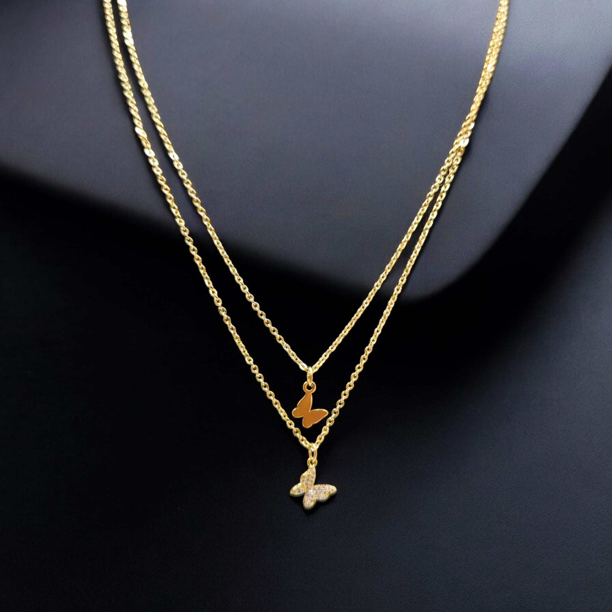 FW Gold Plated Anti Tarnish Chain Pendant