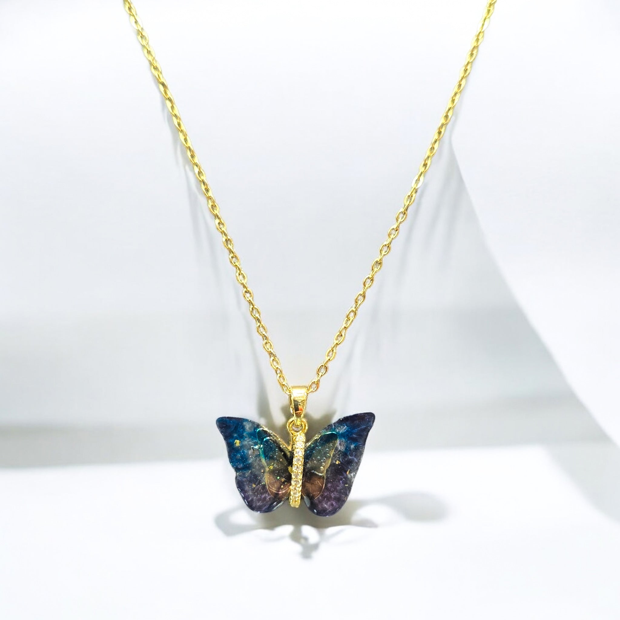 Butterfly SS Chain Pendant