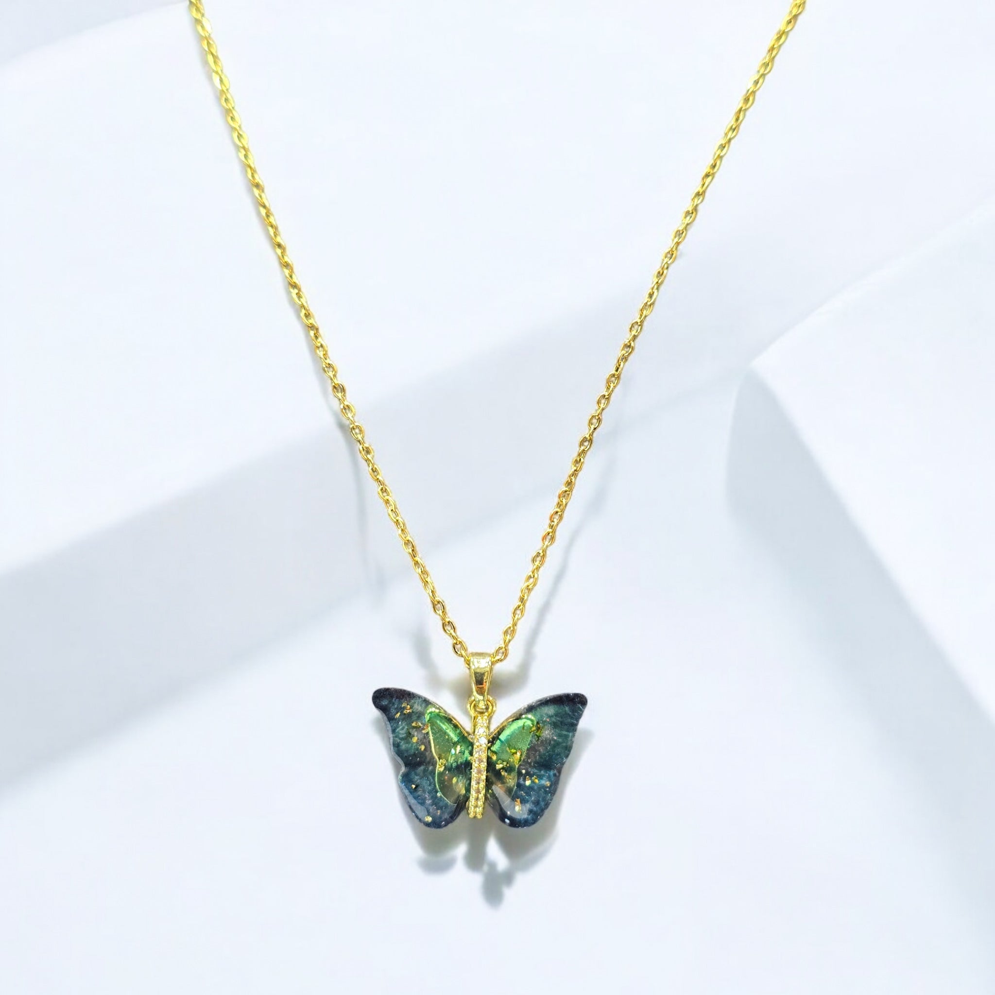 Butterfly SS Chain Pendant