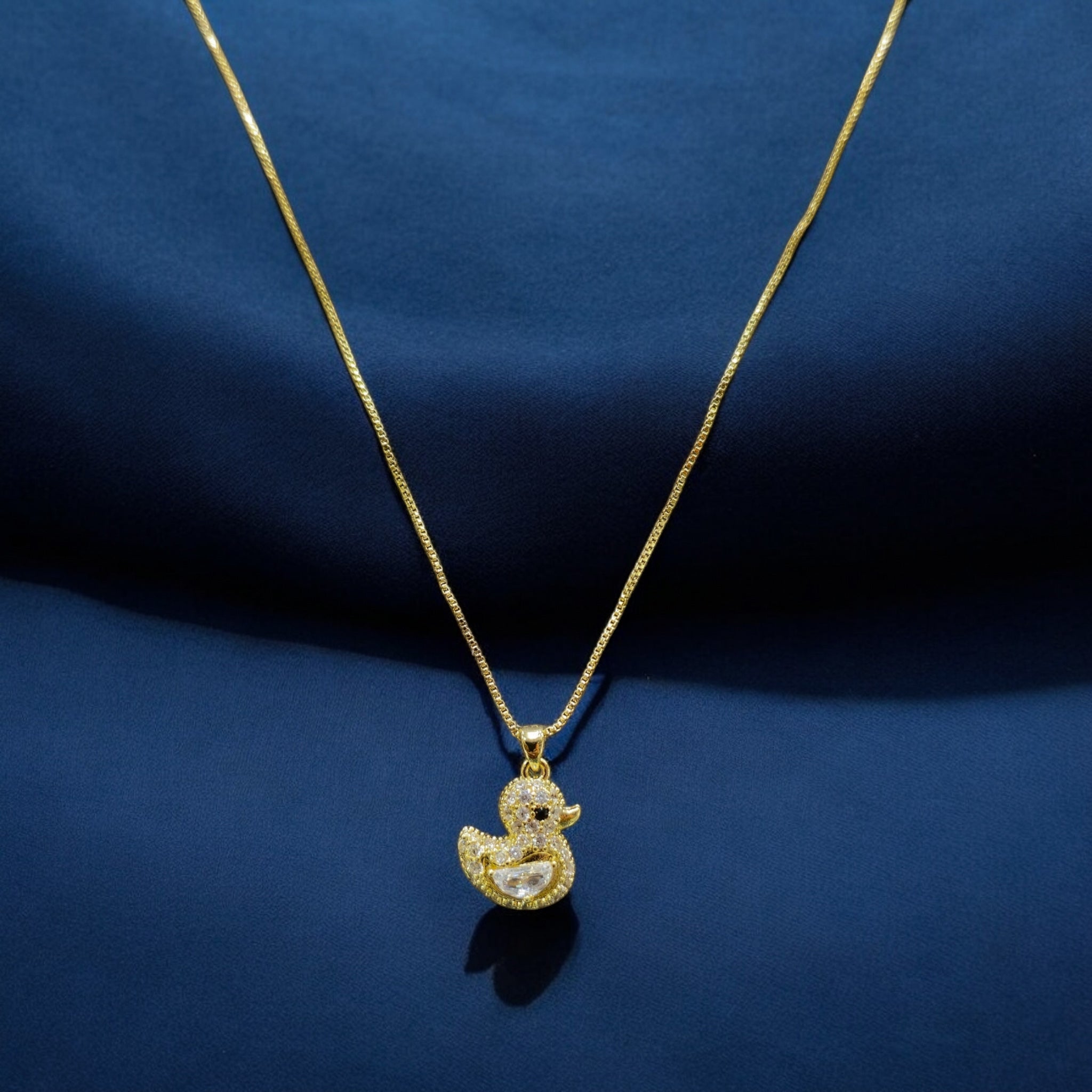 Duck AD Stone Gold Plated CP