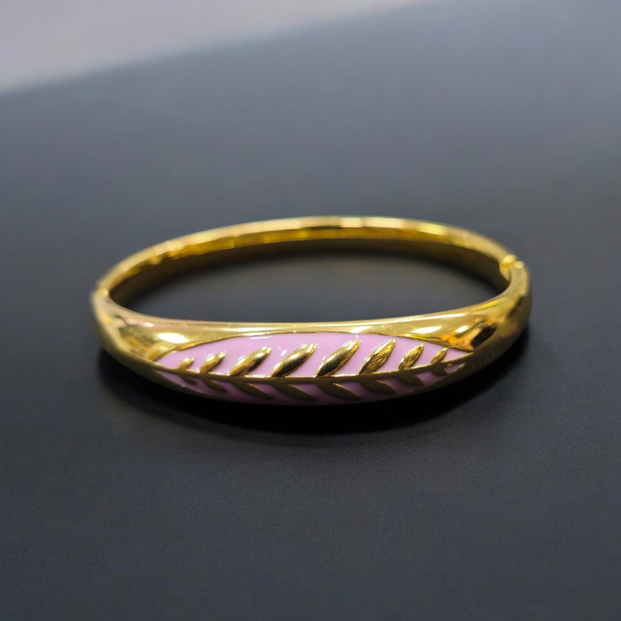 Pink Golden Kada