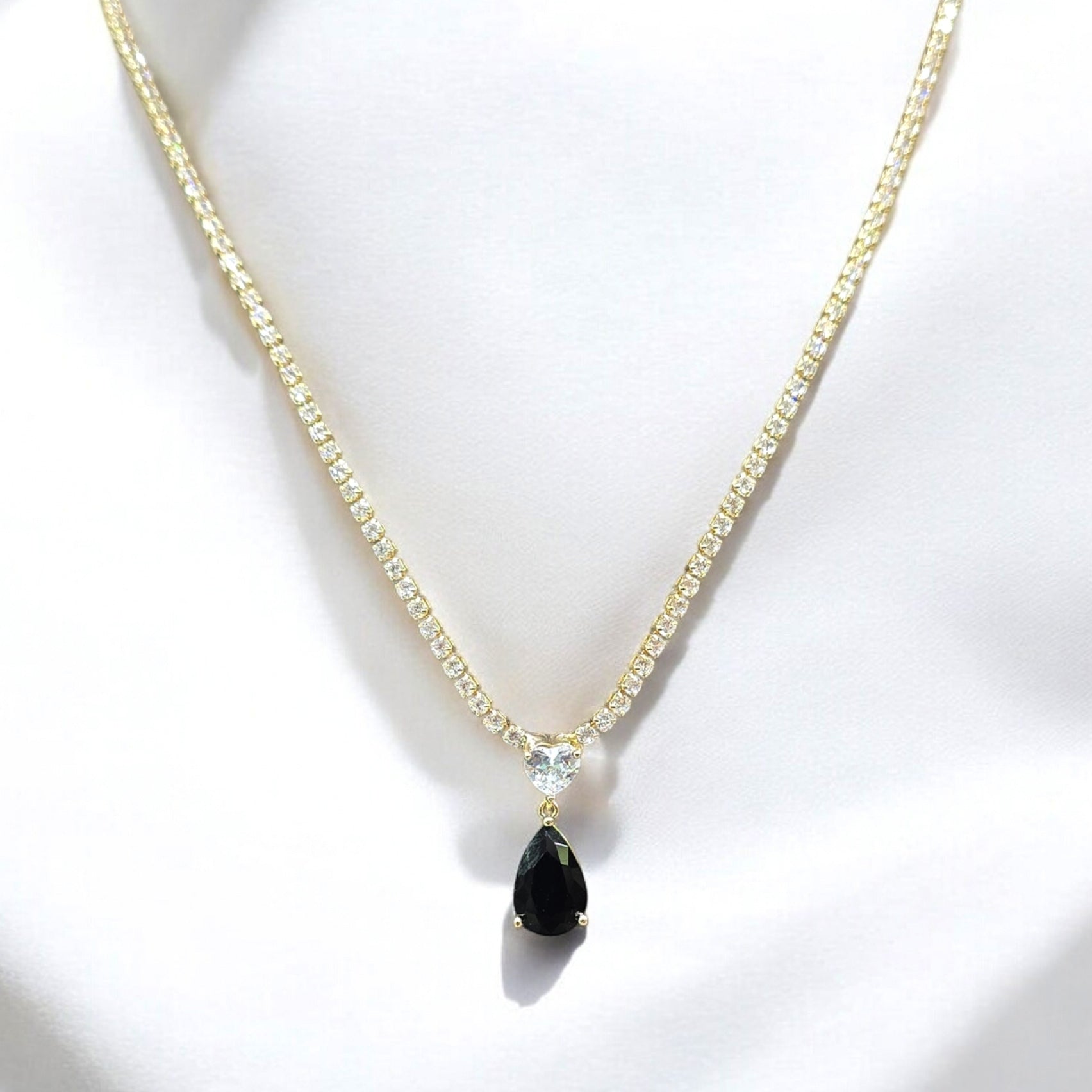 Black AD Chain Pendant