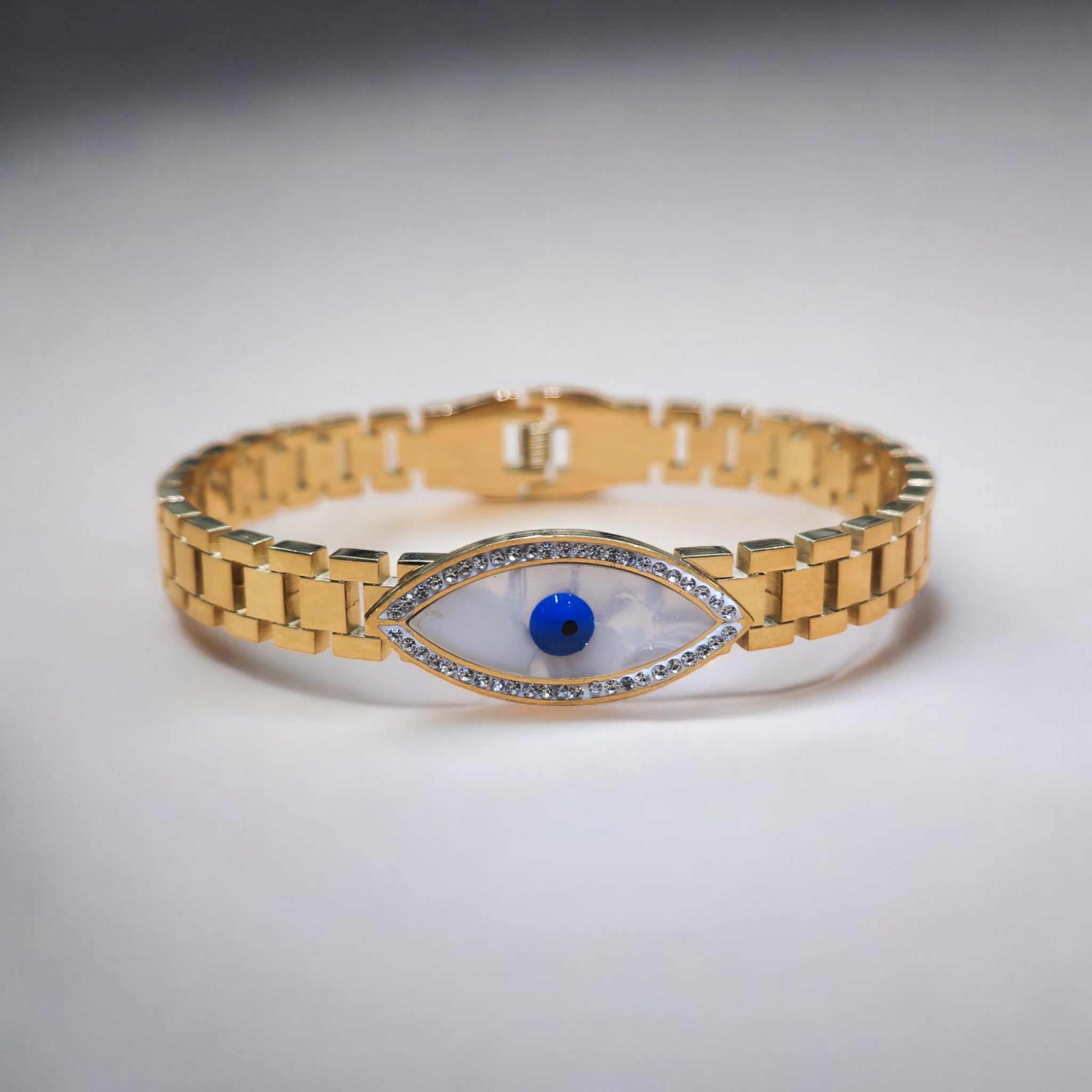 Golden Evil Eye Kada