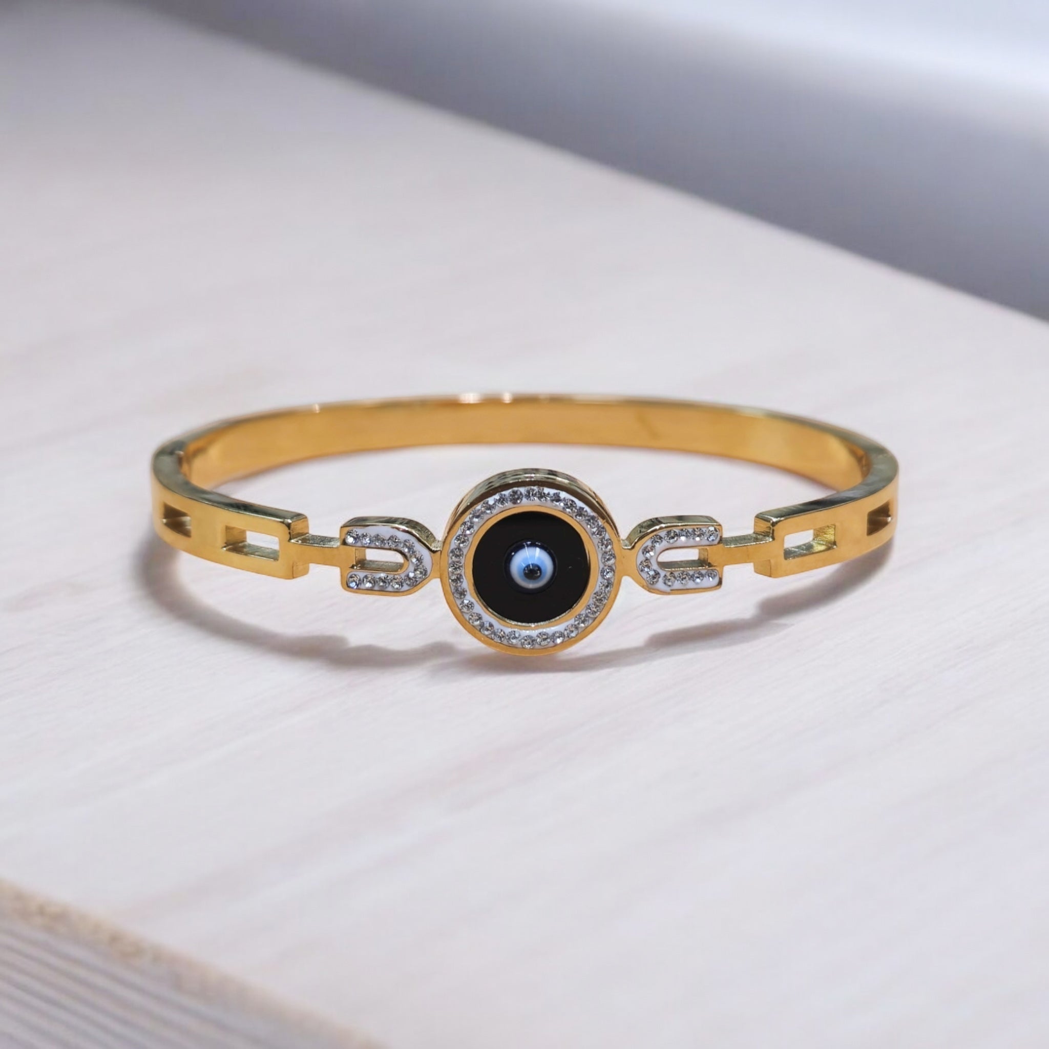 Golden Evil Eye Kada